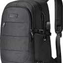 Tzowla Travel Laptop Backpack Water Resistant Anti-Theft Bag with USB Charging Port and Lock 15.6 Inch Computer Business Backpacks for Women Men Work College Gift,Casual Daypack