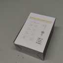 Power Strip Tower with Wireless Charger, Flat Plug Surge Protector Tower with 6FT Extension Cord, 12 AC Multiple Outlets, 4 USB (2 USB C),15W Wireless Charging Power Tower for Home Office Dorm, White