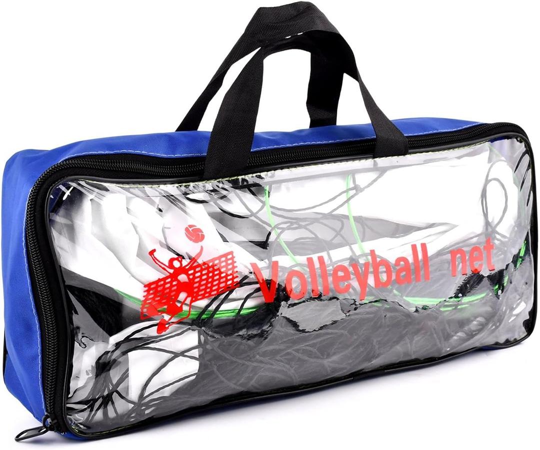 Professional Volleyball Net Outdoor,31.17x3.28ft Net, Canvas Edge Fitness Playground Volleyball Net