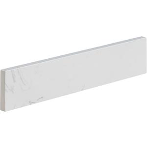 21 Inch Bathroom Vanity Sidesplashes Engineered Marble Stone Sides Splashes for Vanities Sink Top Bathroom Fixtures Accessories Aosta White