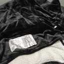 EHEYCIGA Heated Blanket Electric Blanket Twin - Heating Blanket with 9 Heating Levels & 10 Hours Auto Off, Soft Cozy Sherpa Washable Blanket with Fast Heating, 62 x 84 Inches (Black)