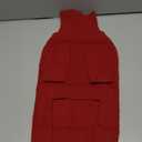 KOESON Large Dog Sweater, Warm Christmas Dog Sweaters for Large Dogs, Cable Knit Sweater for French Bulldog, Pug, Corgi, Boston Terrier, Easy On Xmas Sweaters for Dogs, Red, L