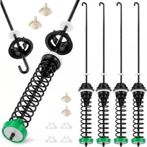 W11130362 Washer Suspension Rod WTW5000DW2 WTW5000DW3 WTW5000DW1 MVWX655DW1 MVWC565FW2 MVWC565FW1 Washer Suspension Rod Kit Fits Maytag, Kenmore, Amana Washer - Replaces W10594080 W10735786 W10748956