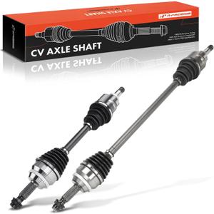 A-Premium Pair (2) Front CV Axle Shaft Assembly Compatible with Toyota Corolla 2003 2004 2005 2006 2007 2008, L4 1.8L, Automatic Transmission, Driver and Passenger Side