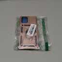 SunStory Phone Case for Motorola Moto G Play 2024 Case with HD Screen Protector & Slide Camera Cover & Kickstand, [Military-Grade] Phone Case for Moto G Play 2024 (Rosegold)