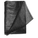 e.share Shade Cloth, 40%-50% Sunblock UV Protection, 10 FT X 6.5 FT can Custom Size Sun Mesh Net for Garden Plant Cover, Flowers and Greenhouse, Black
