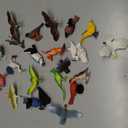 Birds Figurines, 23pcs Realistic Eagle Parrot Robin Owl Toy Bird, Fairy Garden Accessories, Learning Educational Toys for Dollhouse Birthday Cake Topper Gift for Kids Toddler