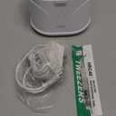 BCOM Ultrasonic Retainer Cleaner, Retainer Cleaner Machine 46kHz, Professional Portable Ultrasonic Jewelry Cleaner for Dental Retainer Pod, Mouth Guard, Watch, Ring, Jewelry - Household Use, White