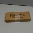 Ravinte Hardware 6 Pack Black Cabinet Handles, 7.8 Inch (200mm) Finger Edge Pulls, 6-1/4 Inch Hole Center, Finger Pulls for Cabinets