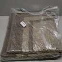 PURRUGS Dirt Trapping Door Mat 34" x 60", Non-Slip Machine Washable Entryway Rug, Entrance Mat, Indoor Front Door Mat, Super Absorbent Entry Rug for Muddy Shoes & Paws, Beige & Grayish Brown