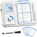 3-in-1 Visual Timer & ADHD Tool for Kids|Adults, Task Timer with Chore Chart Board, Visual Schedule for Kids with Autism, Daily Checklist for Home, School, Classroom, Desk