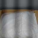 Oubonun 24 x 24 Throw Pillow Inserts, Firm and Fluffy Decorative Square Pillows for Couch Bed Sofa with Soft Cotton Cover White Cushion with Down Alternative Pack of 2