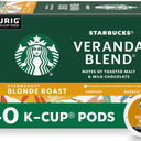 Starbucks K-Cup Coffee Pods, Starbucks Blonde Roast Hot or Iced Coffee, Veranda Blend, 40 Keurig Pods BB 12 feb 2026