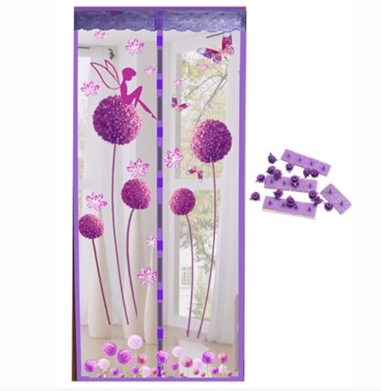 51buyoutgo Magnetic Screen Door 35"x83" - Keeps Fly Bugs Out for Front Back Door & Doorway