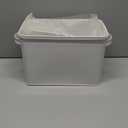 Large Dog and Cat Food Storage Container, Farmhouse Pet Food Storage Containers with Lid and Dry Food Scoop, Durable Airtight Cat Container 12-13 lbs Capacity, Great Gift for Pet Owners