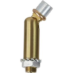 MELUCEE Brass Sloped Ceiling Adapter for Chandeliers Pendant Lights 1 Pcs, Suitable for Vaulted or Angled Ceilings