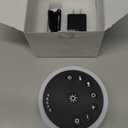 Color Noise Sound Machines with 10 Colors Night Light 25 Soothing Sounds and Sleep White Noise Machine 32 Volume Levels 5 Timers Adjustable Brightness Memory Function for Adults Kids Baby (Black)