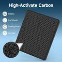 2 Pack F1 Replacement Filter Compatible with AMEIFU F1 Air Purifier, Double-Sided Filters for Home Large Room Up to 2200 Sq Ft, H13 True HEPA and Activated Carbon Filter