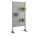 Outdoor Privacy Screens Freestanding, 72" H×36" W Metal Privacy Fence Screen for Outside, Rustproof Privacy Panels Privacy Wall, Decorative Fences for Patio, Deck, Lawn Garden, Backyard