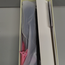 TYMO Ring Hair Straightener Brush  Hair Straightening Iron with Built-in Comb, 20s Fast Heating & 5 Temp Settings & Anti-Scald, Perfect for Professional Salon at Home, Sakura Pink
