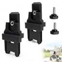 Stroller Adapter Connector Kit, Compatible with UPPAbaby V1 V2 V3 Bassinet and Nuna Mixx Next Stroller Frame, Easy Installation Clip-On Bassinet Adapter, 2-Pack, Black