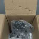 Portable Food Heat Lamp - [Foldable Design] [3S Quickly Heating] Food Warmer Light, Commercial Heat Lamp for Food, Catering Warming Lamp for Parties, Buffet, Pizza, Chicken, Chocolate (Black)