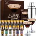Espresso Martini Gift Kit - All-in-One Cocktail Maker with Espresso Mix & Bar Tool, Ideal Gift for Women, Coffee Lovers, Cocktail Enthusiasts