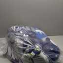 6 Piece Soccer Comforter Set Queen, Blue Soccer Theme Comforter, Soft Microfiber Soccer Bedding Set for Boys Kids (1 Comforter, 1 Flat Sheet, 1 Fitted Sheet, 2 Pillowcase and 1 Pillow Cover)