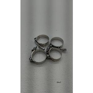 T Bolt Hose Clamp 1.5 Inch, MinerGuy Stainless Steel, Working Range 46mm-52mm for 1.5" Hose ID, Turbo Intake Intercooler Clamp, 4 Pack