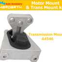 Set of 4 Engine Motor and Trans Mount Compatible with 2006-2011 Honda Civic 1.8L Automatic Transmission, Replace OE A4530 A4534 A4543 A4546