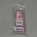 50-PCS Pink Glitter Plastic Swizzle Sticks, Crystal Cake Pops, Cocktail Coffee Drink Stirrers, Lolipop Stick, for Valentines Day Christmas Party, 7.24 Inch