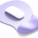 ErgoComfort Gel Wrist Rest Mouse Pad-Ergonomic Office Mousepad with Wrist Support-Non-Slip, Design Desk Accessories Mat for Home&Game Decor (06Purple Ombre)