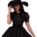 Leg Avenue Womens Classic Bewitching Witch Costume, LARGE, Black