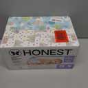 The Honest Company Comfort Dry Disposable Daytime Diapers for Sensitive Skin, Hypoallergenic, Above It All + All the Alpacas, Club Box Size Newborn 72 Count