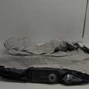 SleepLux Durable Inflatable Air Mattress with Built-in Pump, Pillow and USB Charger, 15" Tall Twin