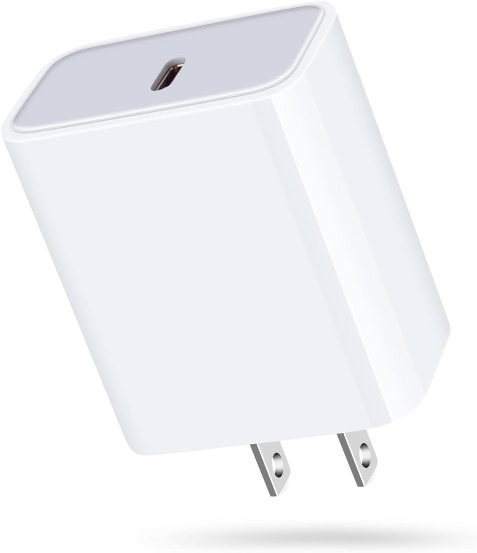 USB C Charger Block Fast Charging Samsung Fast Charger for Samsung Galaxy S25 Ultra S25 Edge S25 A16 5G A06 A26 A36 A56 S24 S23 S22, Type C Charging Block PD Wall Charger for iPhone 17 Pro Max 16 15