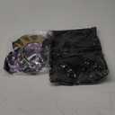 3 Pcs Women Octopus Costume Black Purple Octopus Dress Long Tentacles Gold Crown Undersea Witch for Halloween (Large)