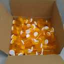 SOUJOY 100 Pack Empty Pill Bottles, 8 Drams Prescription Medicine Vials with Caps, Multi Use Medicine Container for Pill, Crafts, Candy, Supplements and More