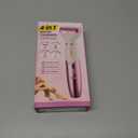 4 in 1 Bikini Body Trimmer for Women | Rechargeable & Waterproof | Grooming Kit with Body, Facial, Eyebrow and Nose Attachments | Precision Trimmer for Smooth, Painfree Hair Removal (Rosegoldwhite)