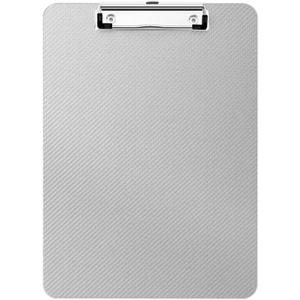 Carbon Fiber Clipboard 8.5 x 11, Silver 3K Twill Matte, Low Profile Clip, Letter Size for Classroom, Teacher, Students, School, Office Supplies & Outdoor Products