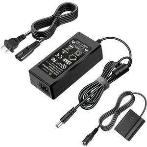 Gonine NP-FZ100 A7III Dummy Battery NPFZ100 Continuous Power Supply Adapter Kit, Compatible for Sony Alpha A7III A7IV A6700 A6600 ZV-E1, A7SIII A7C A1 FX3 A7R3 A7R IV, A9 A9R A9S Cameras.