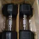 CAP Barbell Coated Dumbbell Weight | Multiple Options Pairs & Sets (50 lb - Set (5 lb x 2 & 20 lb x 2))