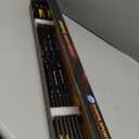 SUNYA 12-Pack 30 Inch Carbon Arrows Spine 500 or 400 for 40-60 LBS BowsSwitch to Recurve/Compound Modes, Anti-Loose O-Ring & TPU Vanes for Hunting/Target Practice