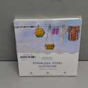 17.4FT/5.3M Stainless Steel Clothes Lines for Hanging Clothes Outside - DEWEL Clothesline Heavy Duty for Wire Curtain Hanging - Windproof Anti-sag Multipurpose Outdoor Clothesline