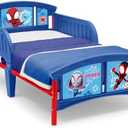 Delta Children Plastic Toddler Bed, Spidey and His Amazing Friends
