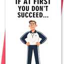 3 x Funny Coach Card Gift for Men, 5x7 inches
