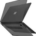 ProCase Protective Case for 15 Inch Microsoft Surface Laptop 7 2024 Release, Hard Shell Transparent Cover with Durable and Lightweight Design -Black