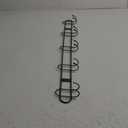 Wall-Mounted Metal Hooks Garage Storage Organizer Heavy Duty Tool Rack Craft Organizer Space-Saving Design 5 Pair Hooks