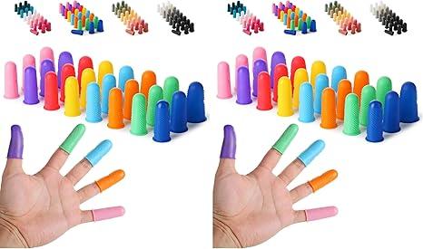 Mr. Pen Hot Glue Gun Finger Protectors, 24 pcs, Silicone Thimble Finger Guard for Hot Glue