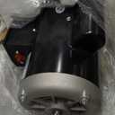 Electric Motor 1.5HP, Air Compressor Motor, 3450RPM General Purpose Motor, Single Phase Motor 115/230V 56 Frame 5/8" Shaft Diameter CW/CCW TEFC 2Pole